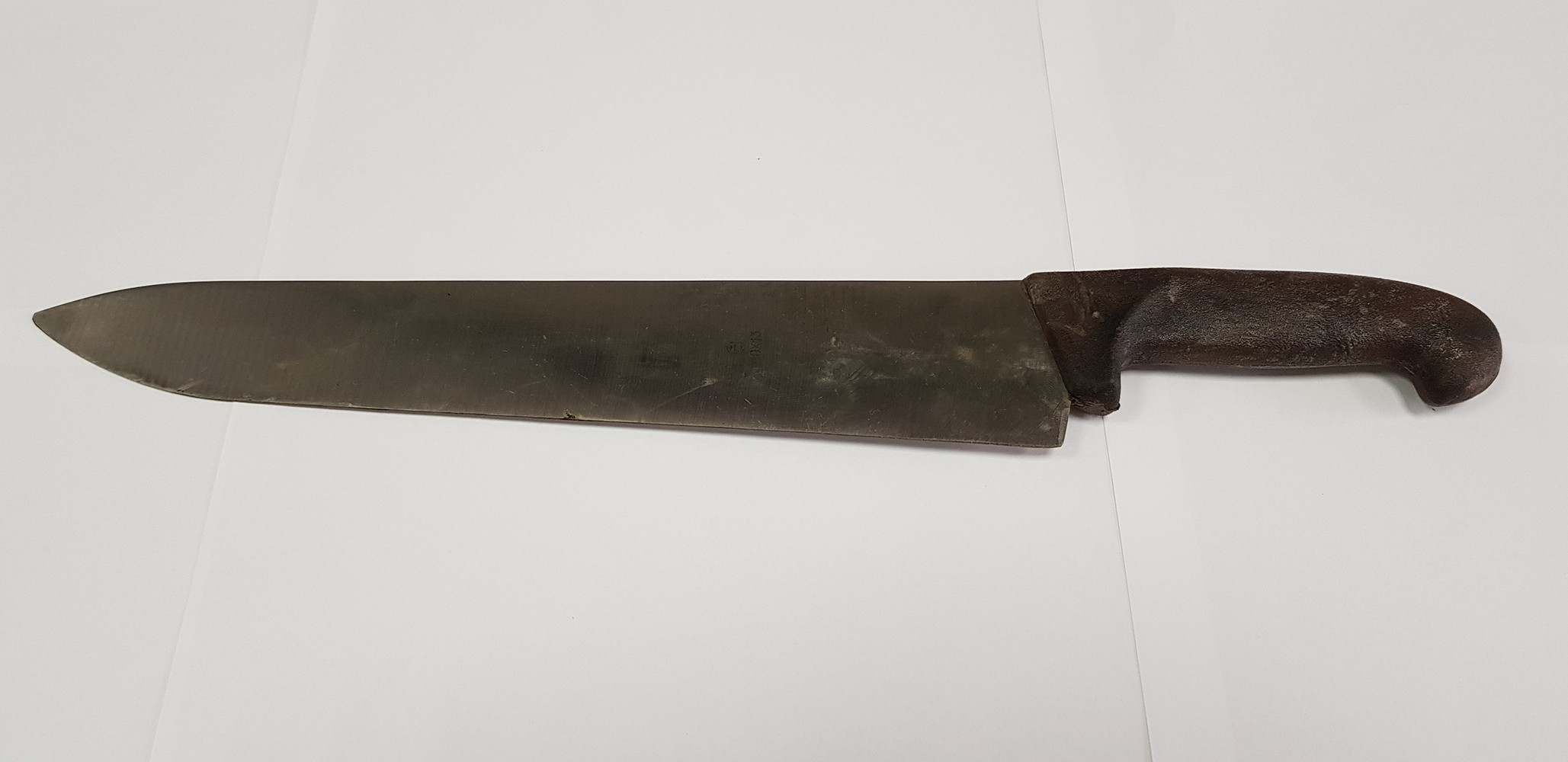 Нож кухонный советский большой