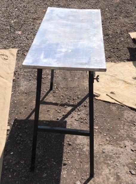 Стол армейский складной из нержавеющей стали Стол армейский складной из нержавеющей стали