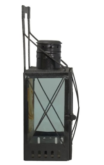 Оригинальный свечной фонарь (СССР), до 1950 года, замок-крючок