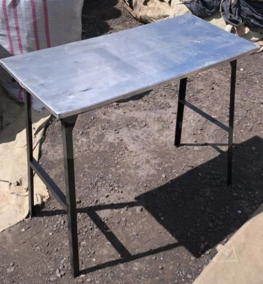 Стол армейский складной из нержавеющей стали Стол армейский складной из нержавеющей стали