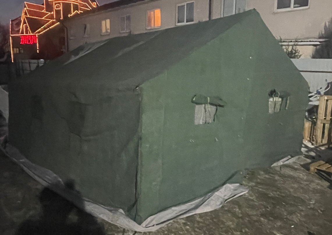 Палатка Гарнизон 20 (М-10) двухслойная брезентовая